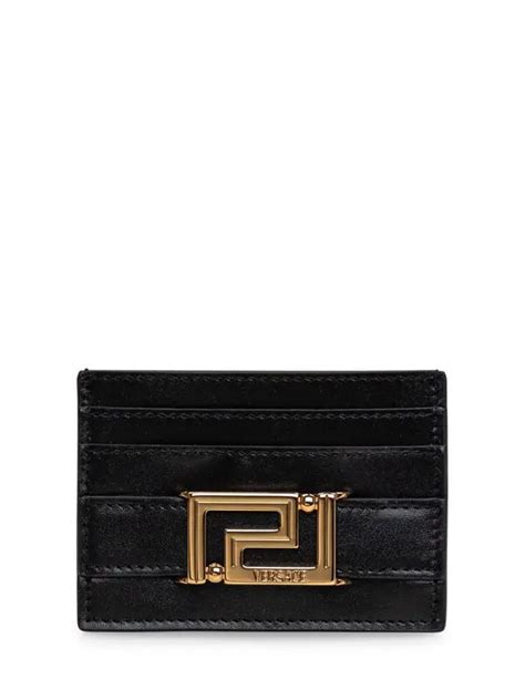 oraneg versace collection wallet|Versace greek goddess card holder.